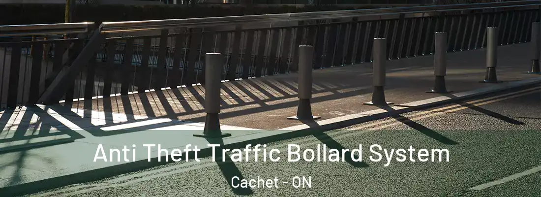 Anti Theft Traffic Bollard System Cachet - ON