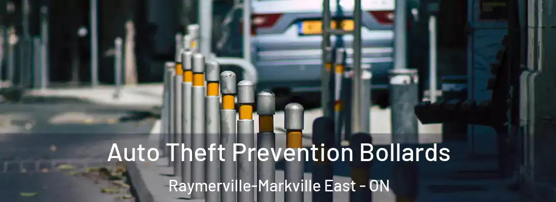  Auto Theft Prevention Bollards Raymerville-Markville East - ON