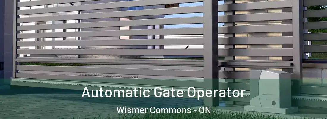  Automatic Gate Operator Wismer Commons - ON