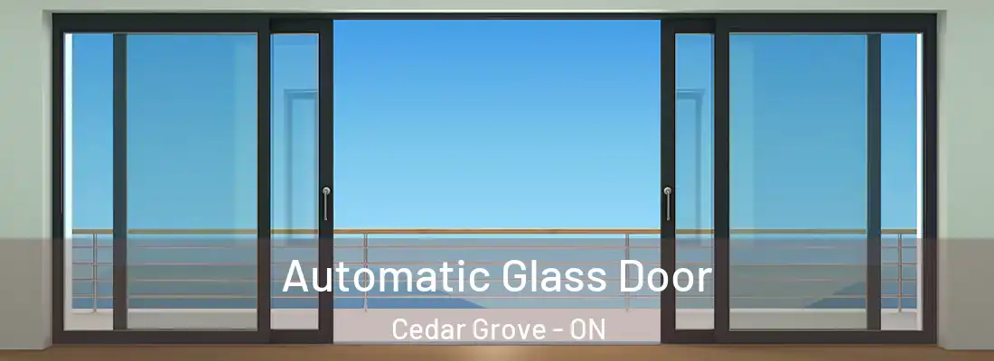  Automatic Glass Door Cedar Grove - ON