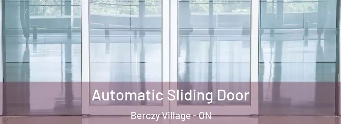  Automatic Sliding Door Berczy Village - ON
