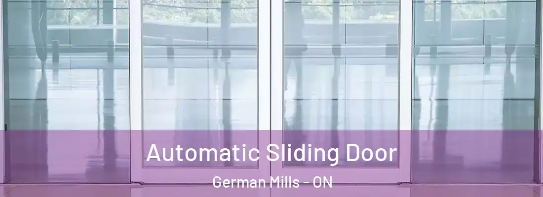  Automatic Sliding Door German Mills - ON