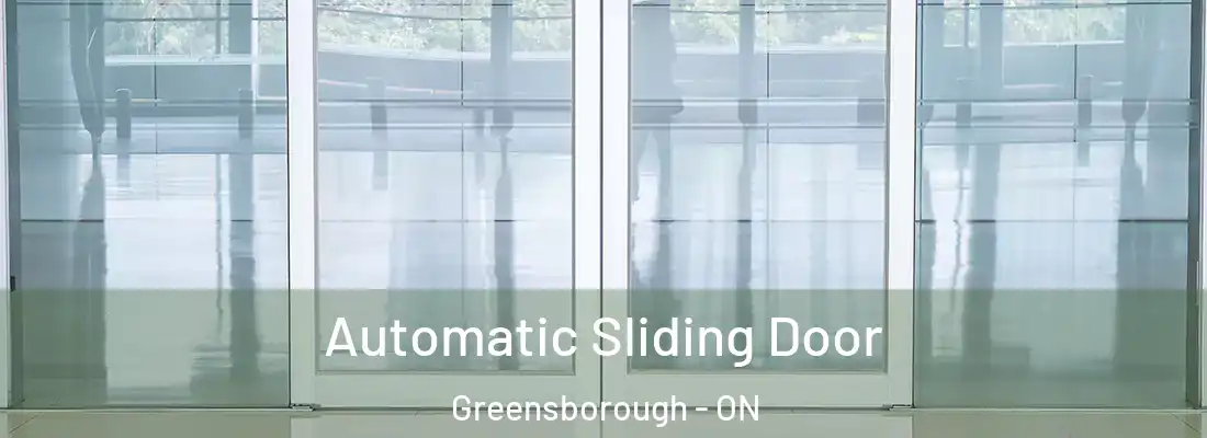  Automatic Sliding Door Greensborough - ON