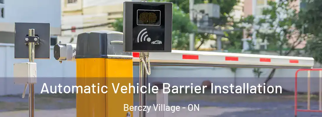  Automatic Vehicle Barrier Installation Berczy Village - ON