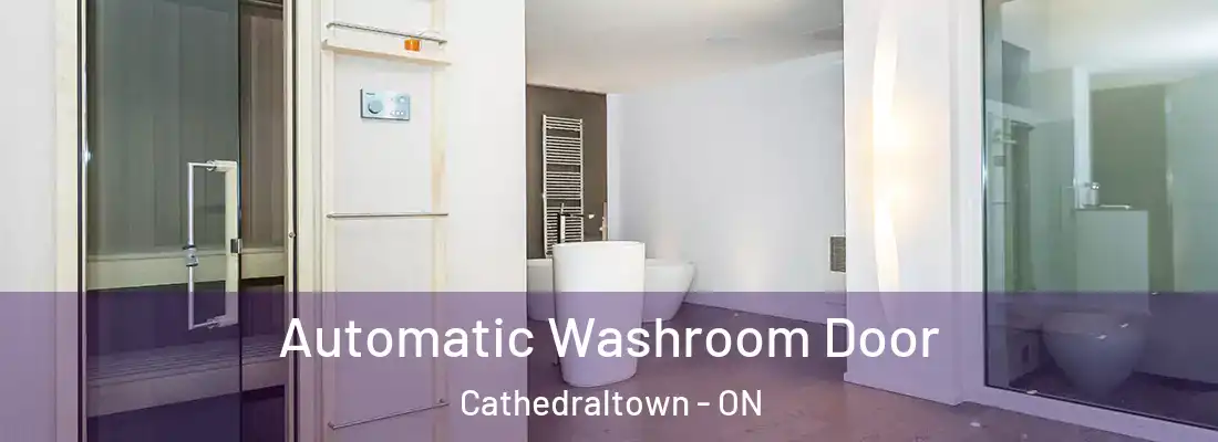  Automatic Washroom Door Cathedraltown - ON