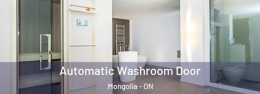  Automatic Washroom Door Mongolia - ON