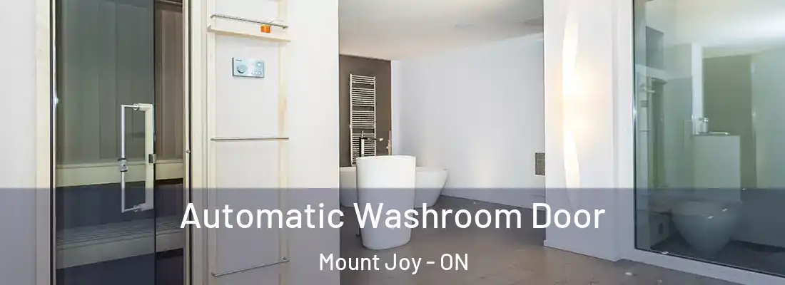  Automatic Washroom Door Mount Joy - ON