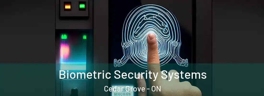  Biometric Security Systems Cedar Grove - ON