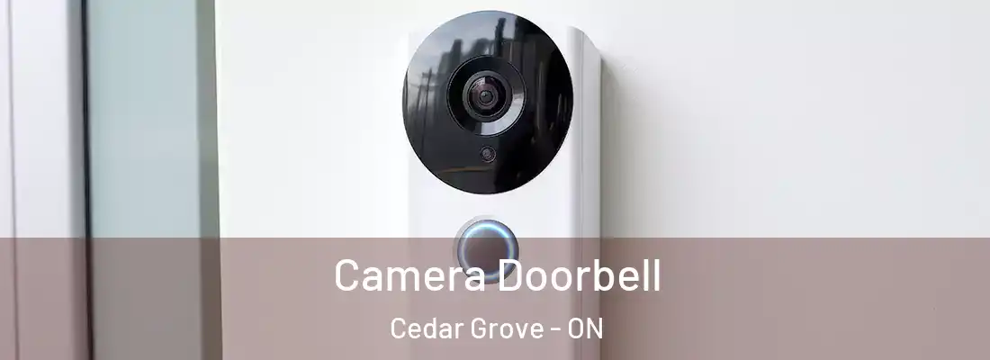  Camera Doorbell Cedar Grove - ON