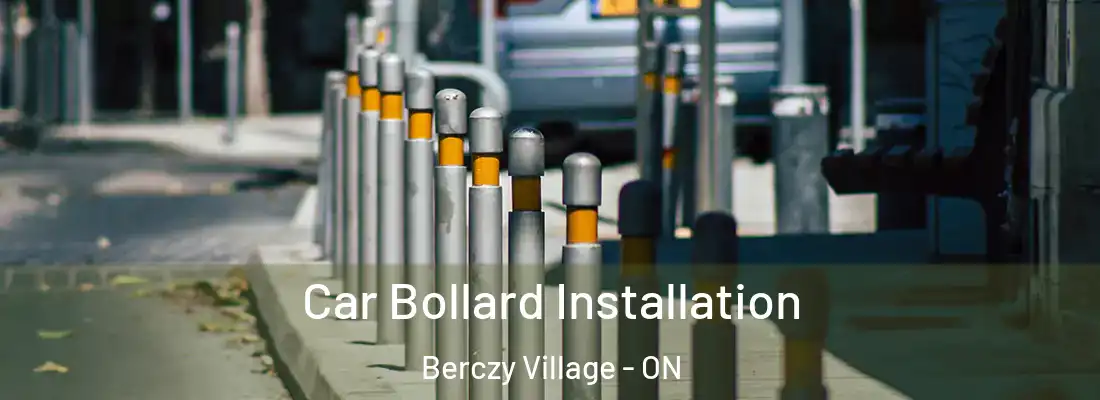  Car Bollard Installation Berczy Village - ON