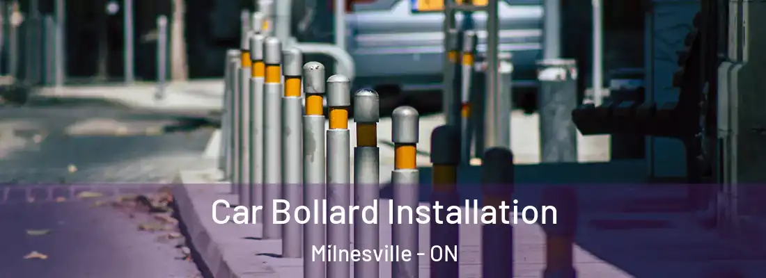  Car Bollard Installation Milnesville - ON