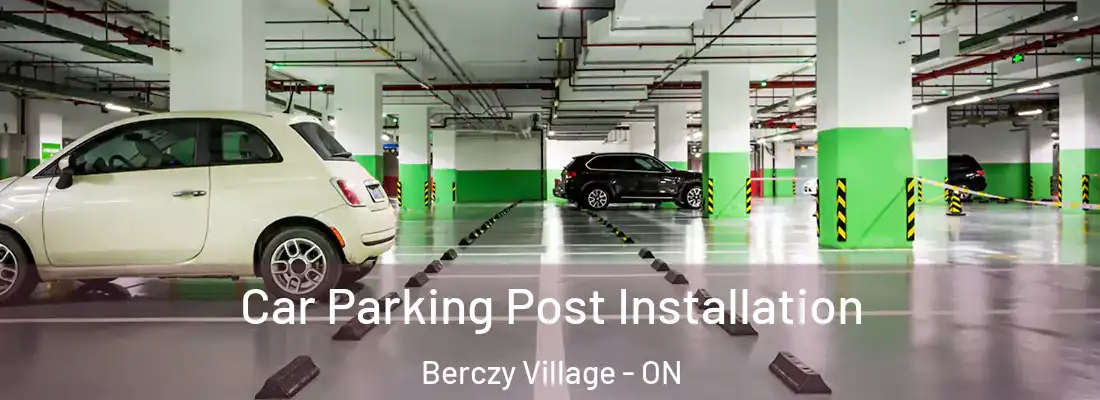  Car Parking Post Installation Berczy Village - ON