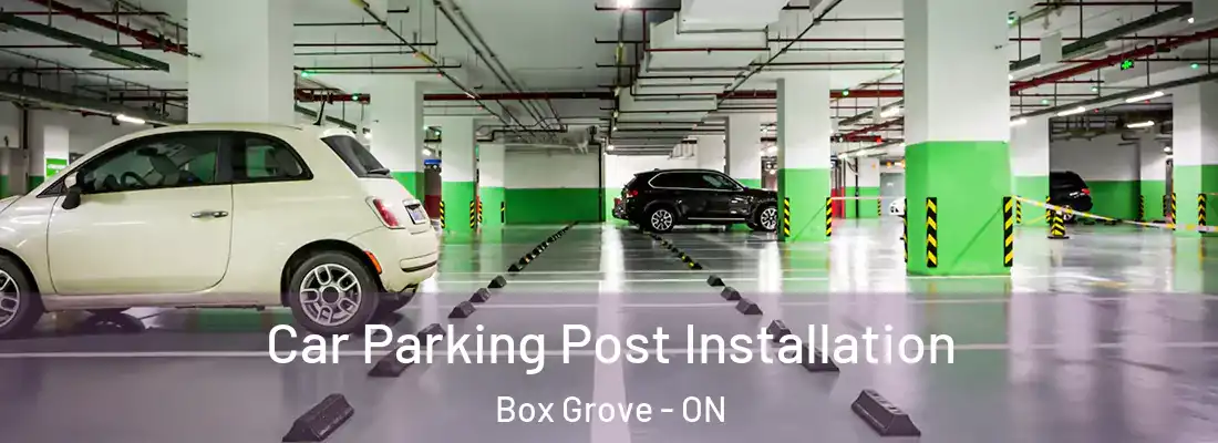  Car Parking Post Installation Box Grove - ON