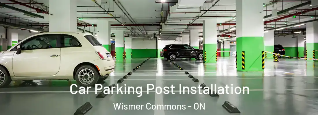  Car Parking Post Installation Wismer Commons - ON