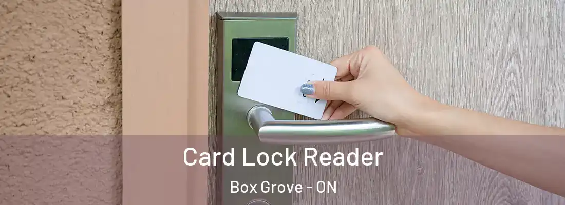  Card Lock Reader Box Grove - ON