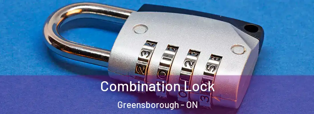  Combination Lock Greensborough - ON