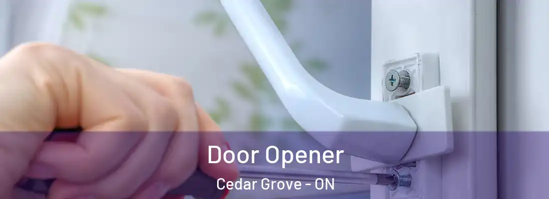  Door Opener Cedar Grove - ON