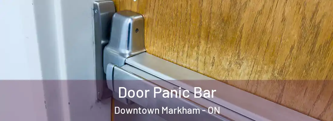  Door Panic Bar Downtown Markham - ON