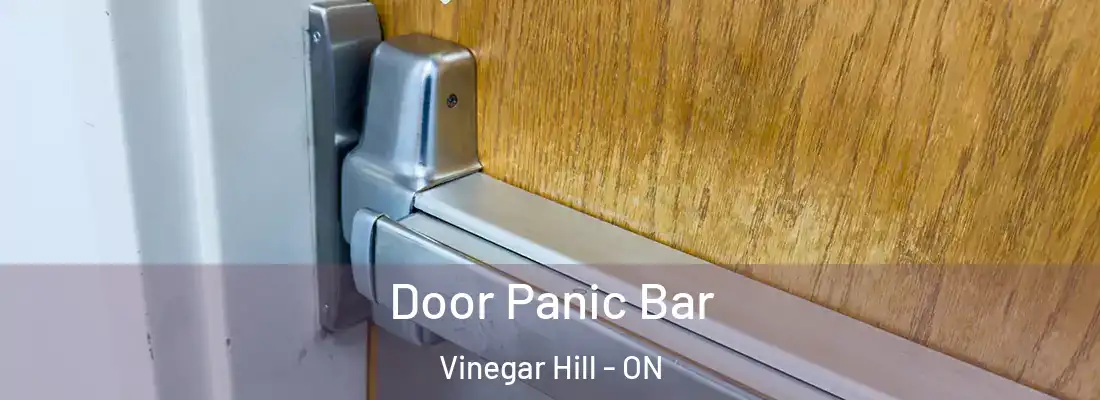  Door Panic Bar Vinegar Hill - ON