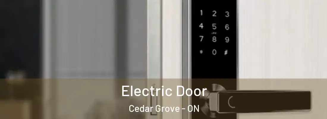  Electric Door Cedar Grove - ON