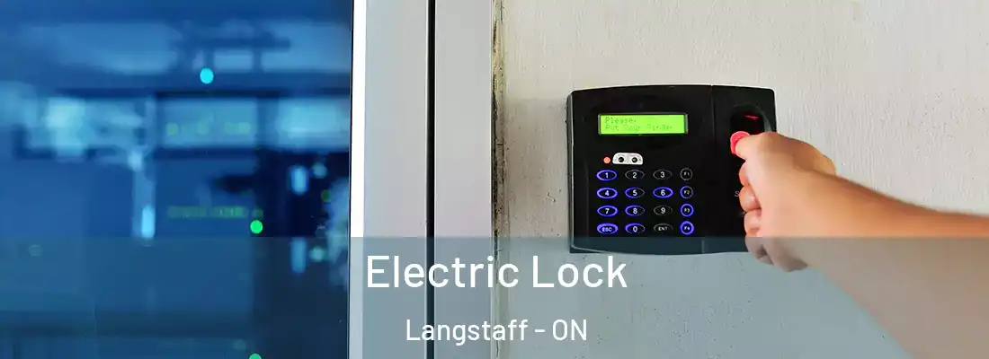  Electric Lock Langstaff - ON