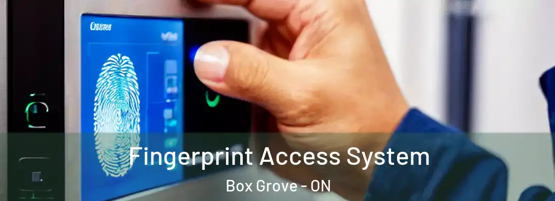  Fingerprint Access System Box Grove - ON