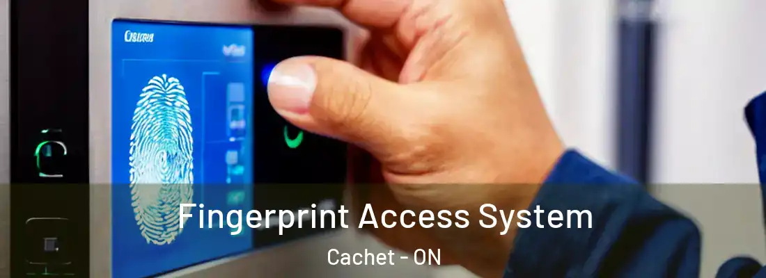  Fingerprint Access System Cachet - ON
