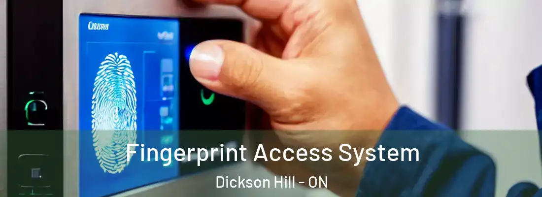  Fingerprint Access System Dickson Hill - ON