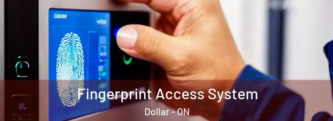  Fingerprint Access System Dollar - ON