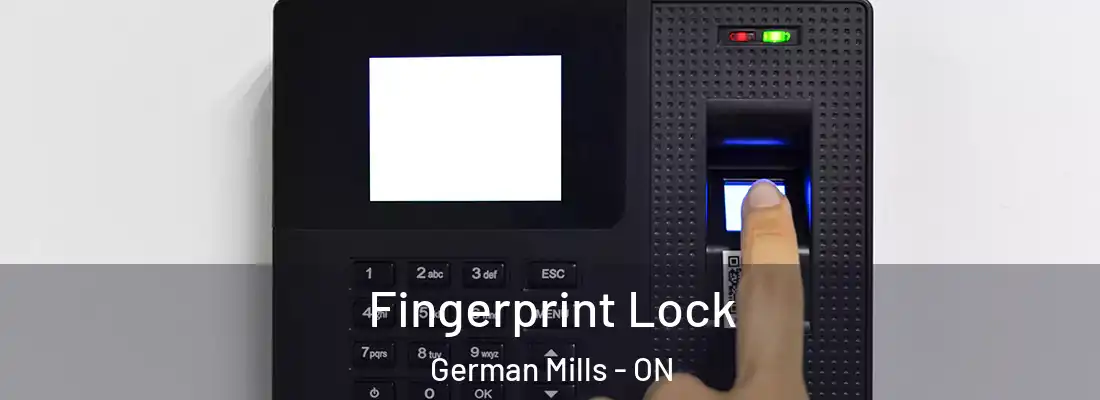  Fingerprint Lock German Mills - ON