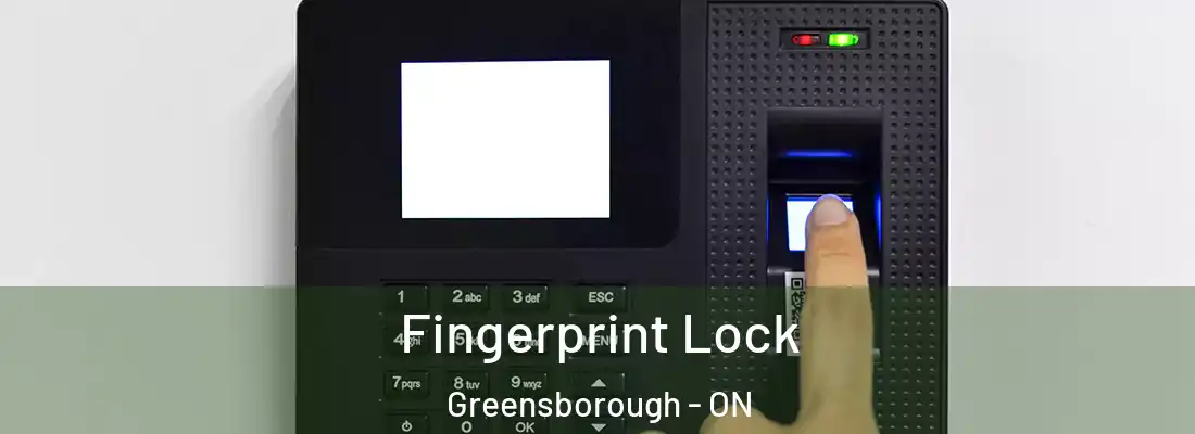  Fingerprint Lock Greensborough - ON