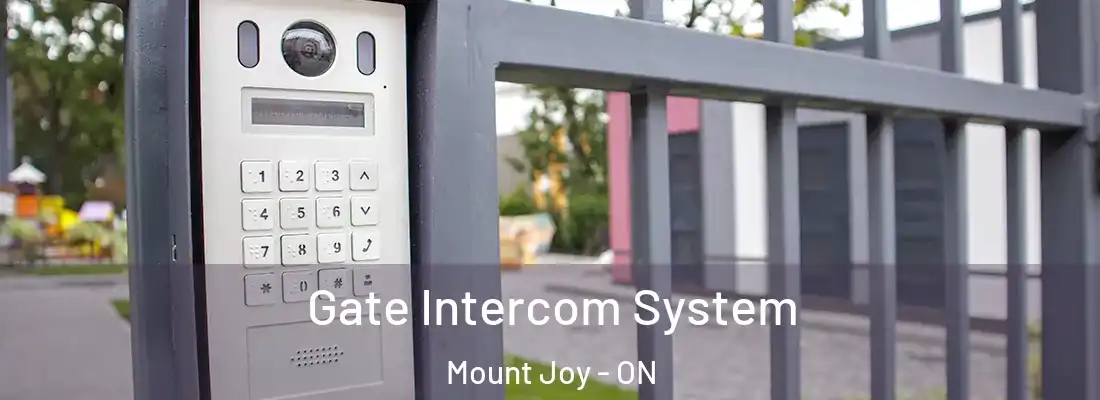  Gate Intercom System Mount Joy - ON