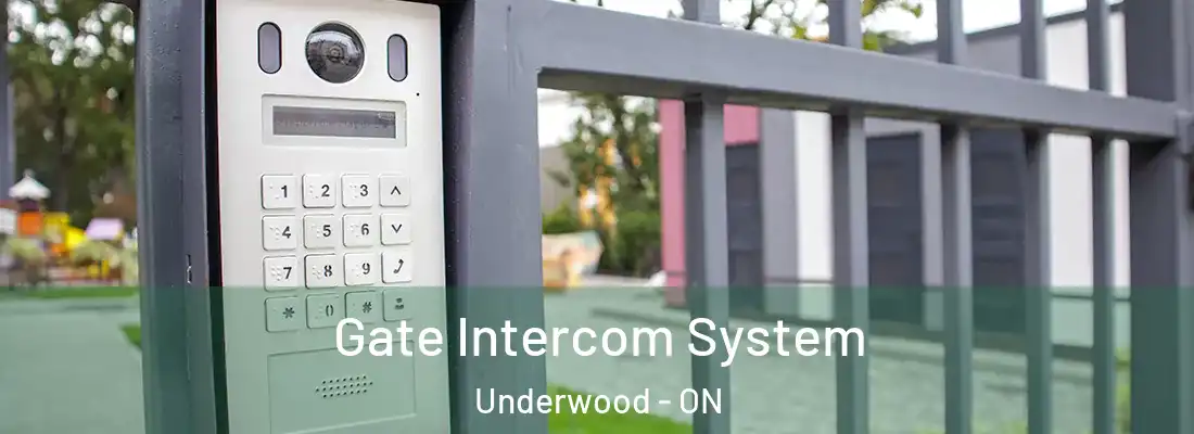  Gate Intercom System Underwood - ON