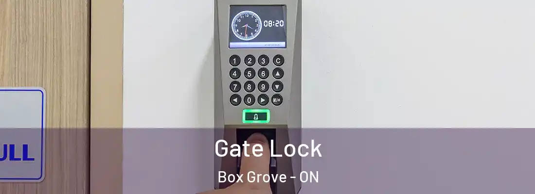  Gate Lock Box Grove - ON