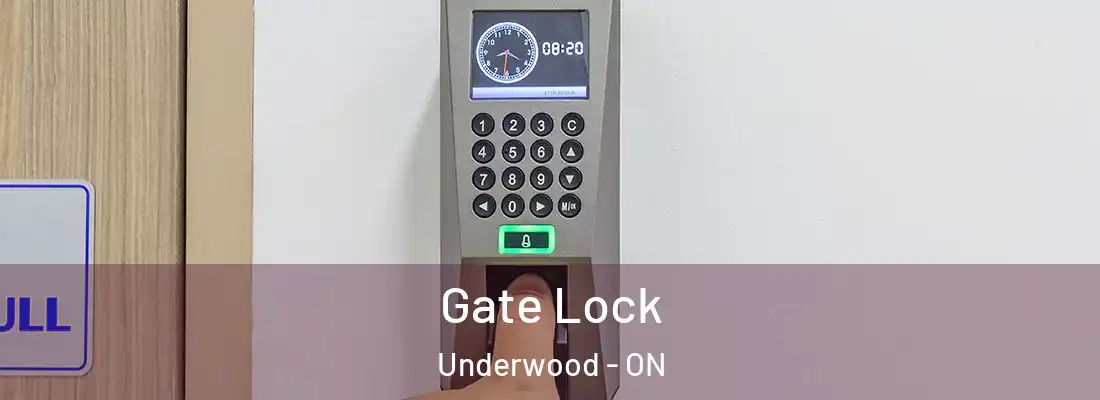  Gate Lock Underwood - ON