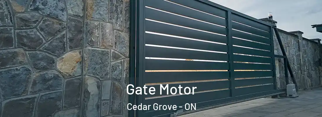  Gate Motor Cedar Grove - ON
