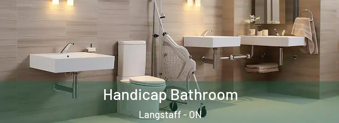  Handicap Bathroom Langstaff - ON