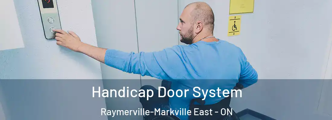  Handicap Door System Raymerville-Markville East - ON