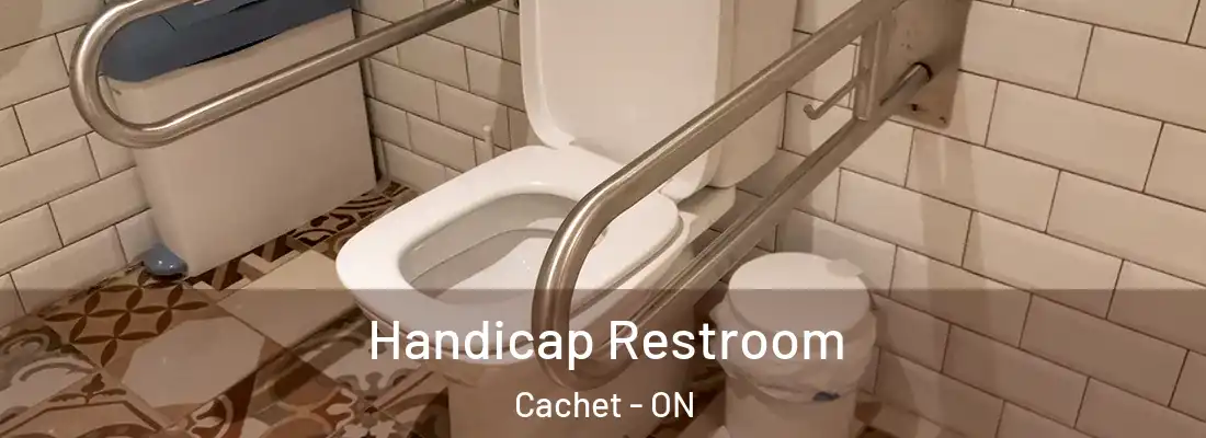 Handicap Restroom Cachet - ON