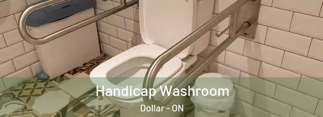  Handicap Washroom Dollar - ON
