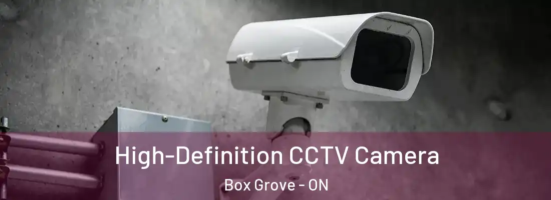  High-Definition CCTV Camera Box Grove - ON