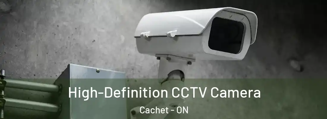  High-Definition CCTV Camera Cachet - ON