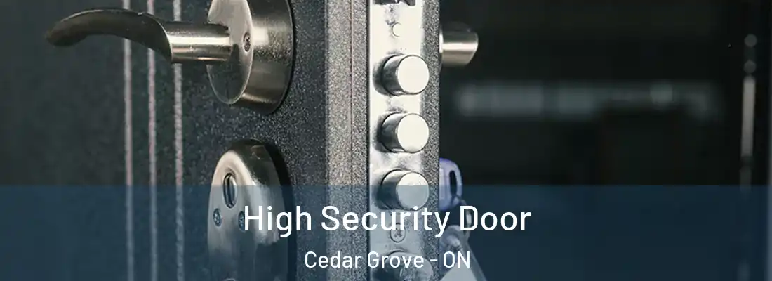  High Security Door Cedar Grove - ON