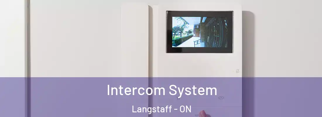  Intercom System Langstaff - ON
