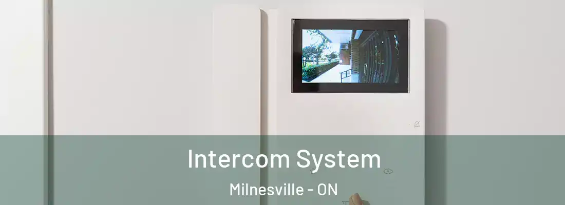  Intercom System Milnesville - ON