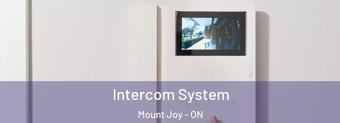  Intercom System Mount Joy - ON
