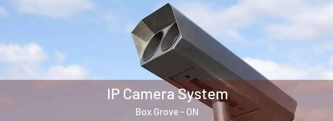 IP Camera System Box Grove - ON