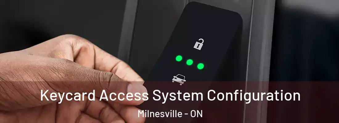  Keycard Access System Configuration Milnesville - ON