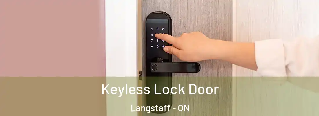  Keyless Lock Door Langstaff - ON