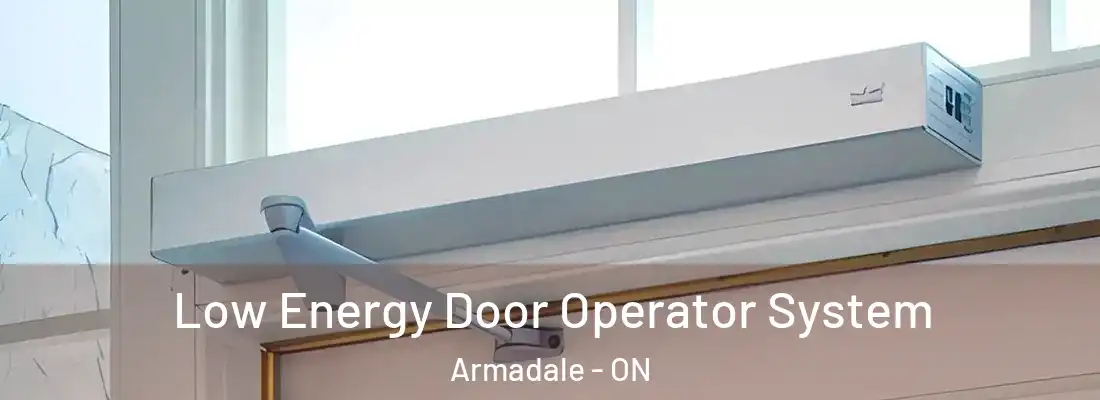  Low Energy Door Operator System Armadale - ON